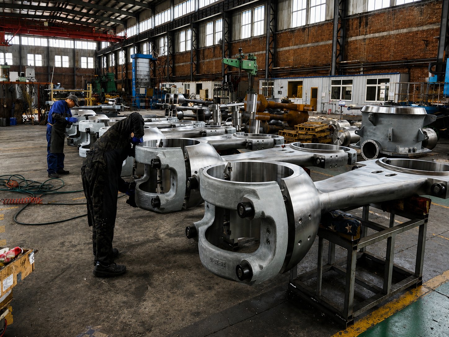 Manufacturing workshop — Dalian Xinbao Shipbuilding Heavy Industry
