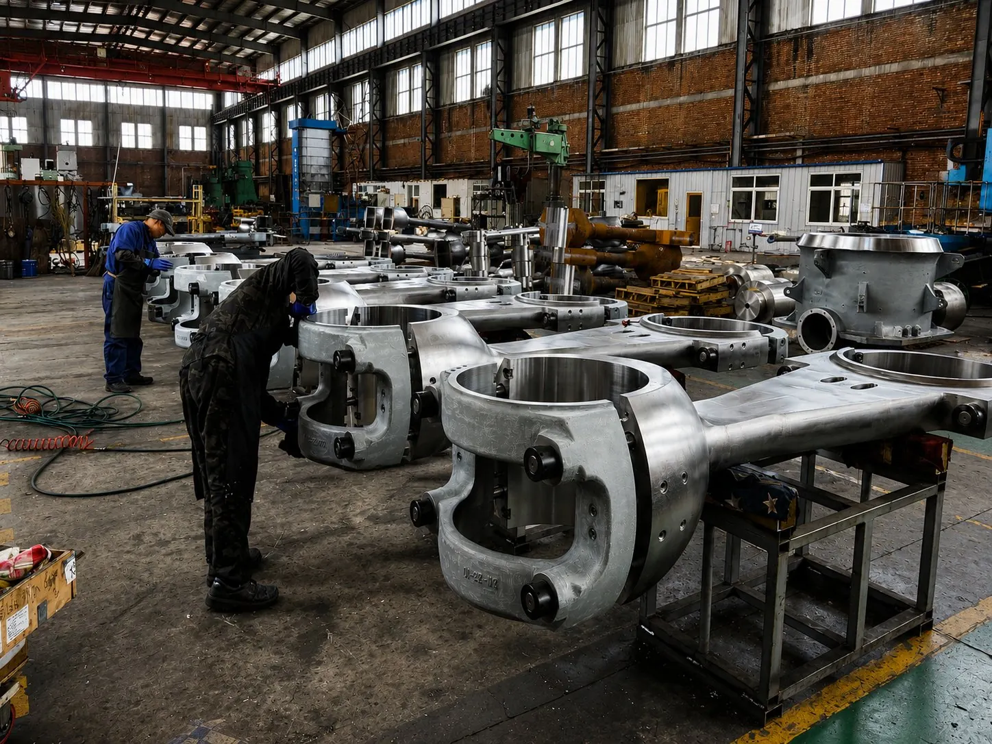 Manufacturing workshop — Dalian Xinbao Shipbuilding Heavy Industry