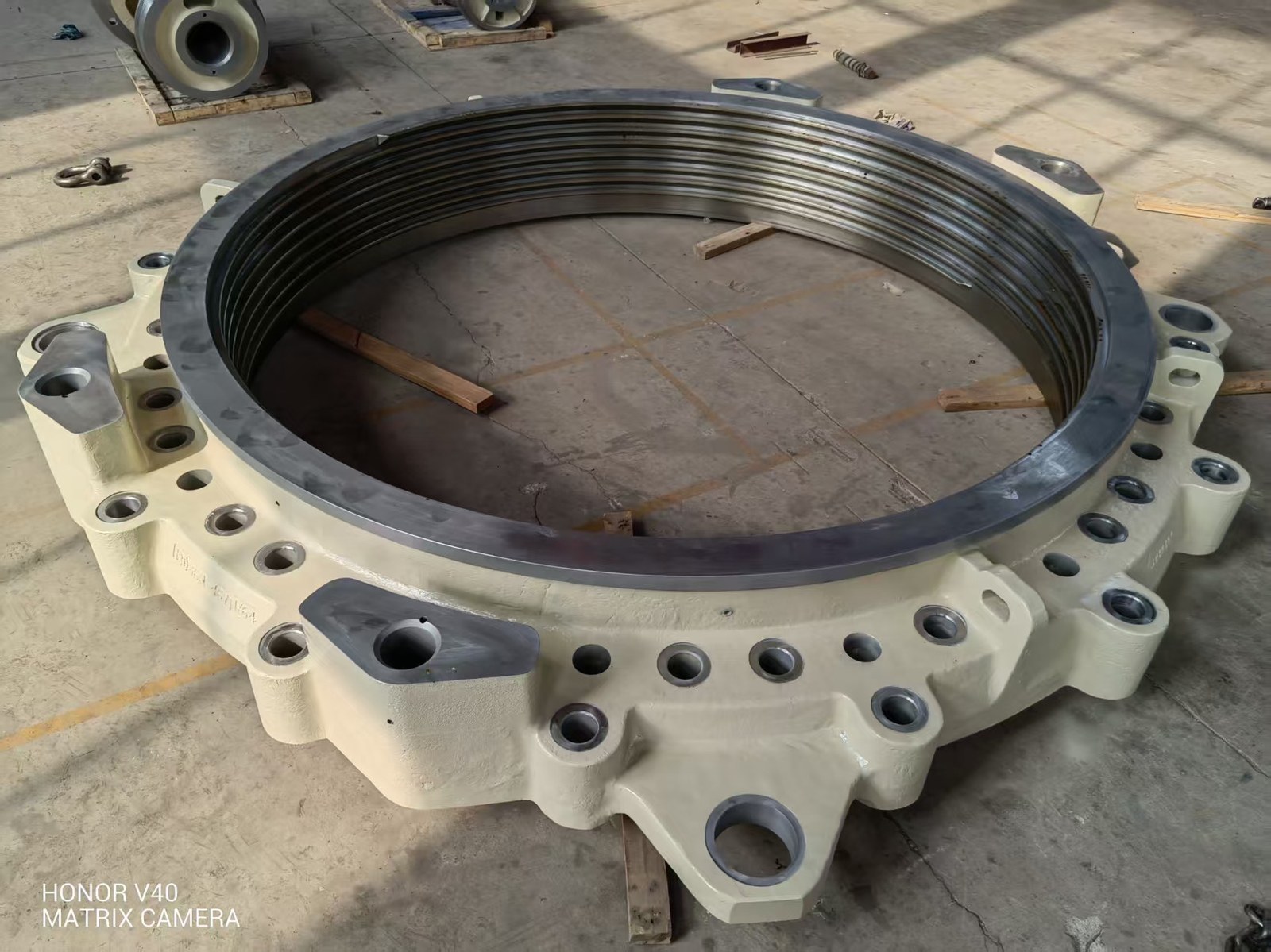 Crusher Main Frame Assembly, Finished — Mining Equipment