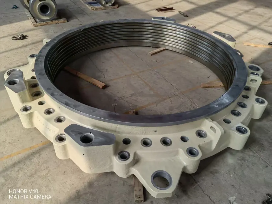 Crusher Main Frame Assembly, Finished — Mining Equipment