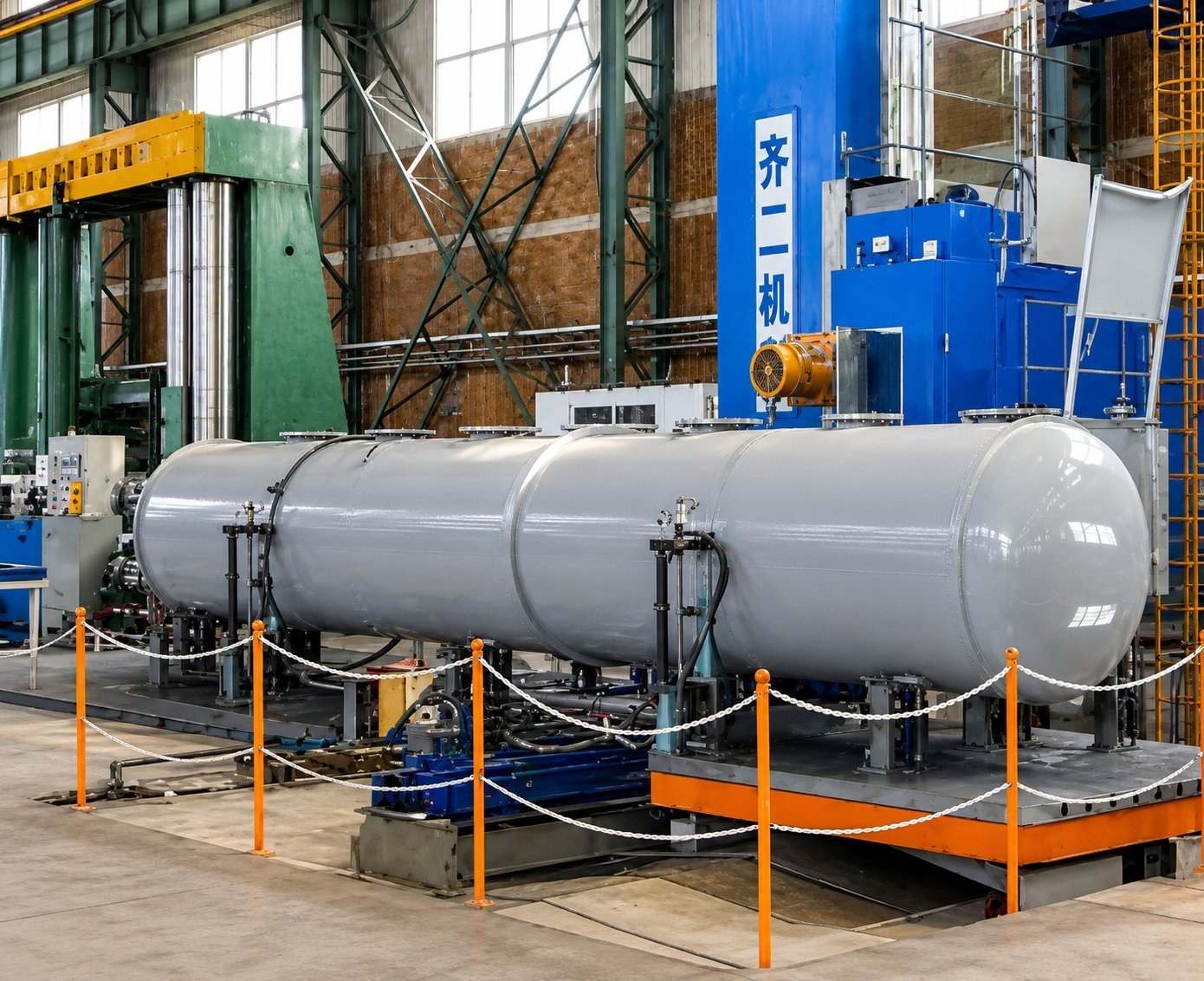Exhaust Pipe — Marine Diesel Engine