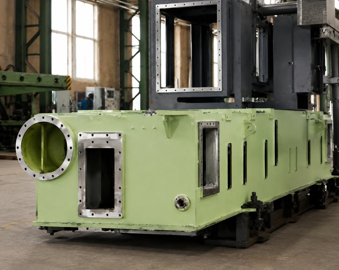 Scavenging Box — Marine Diesel Engine